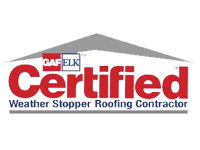 gaf certified weather stopper roofing contractor logo