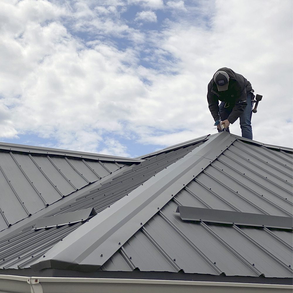 Steel Roof Installation In Cobourg Ontario